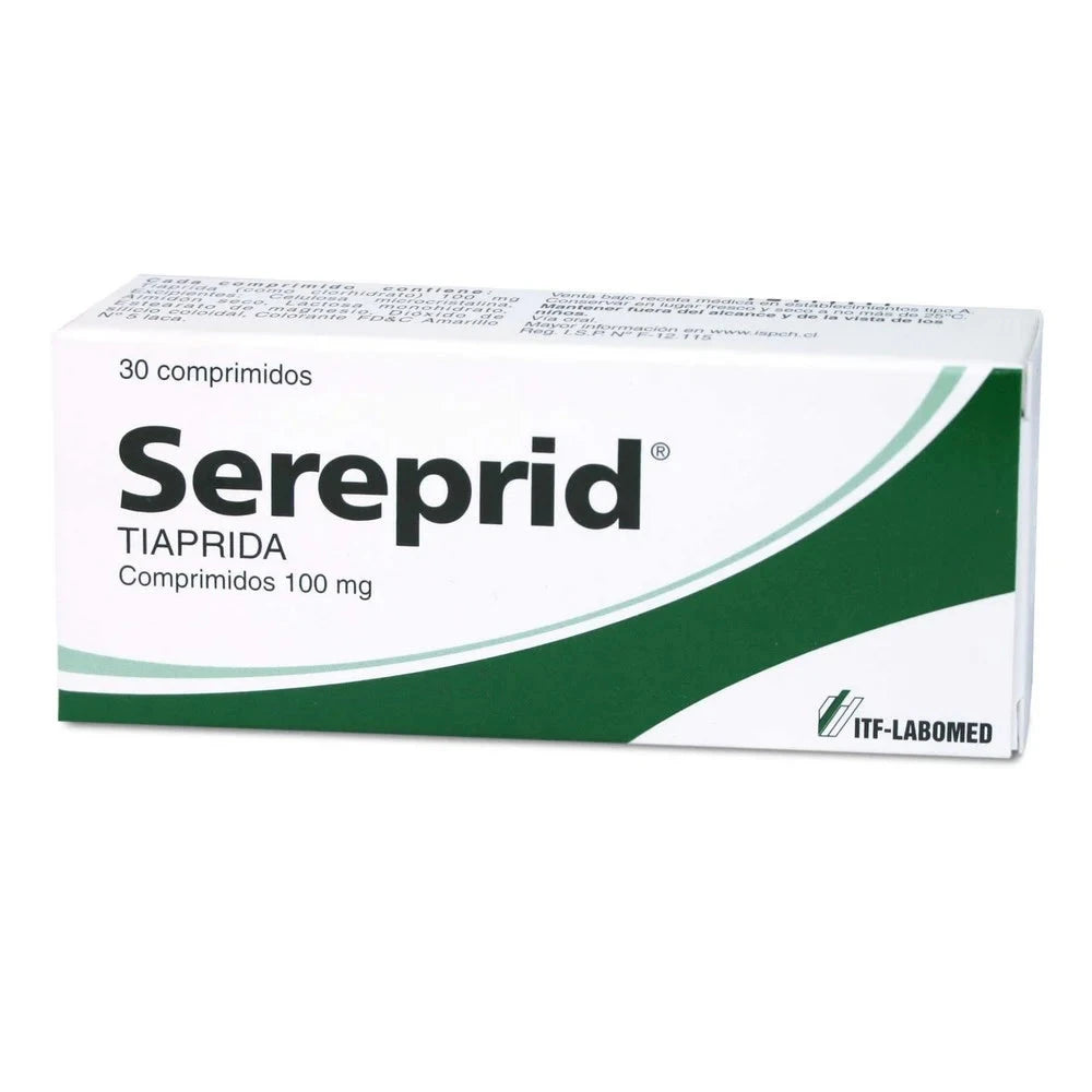 Sereprid 100mg x 30 Comprimidos ITF LABOMED